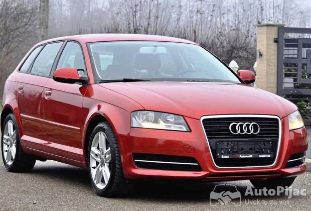 Audi A3 2011 dizel 105 KS manujelni, originalan hečbek Šabac