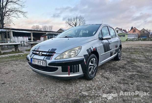 Peugeot 307 1.4HDI																											2002. godište