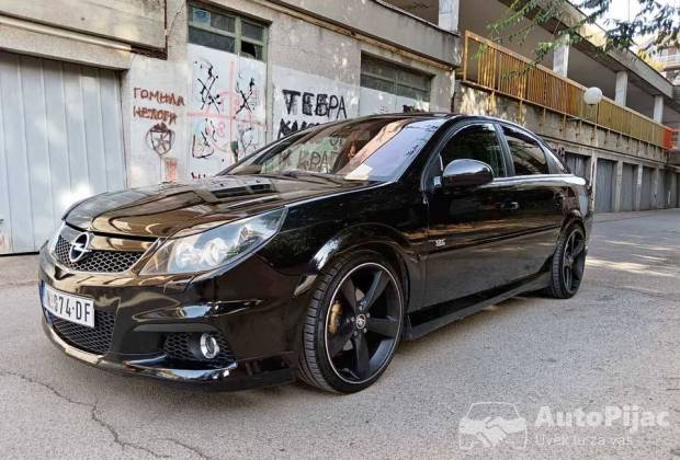 Opel Vectra C OPC Line 2008 – sportska limuzina, polukoža, Ajbah opruge, dupli izduv V6