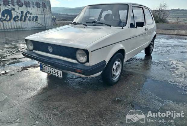 Volkswagen Golf 1 1.6 dizel 1983 – nemački, zdrav patos, odlična osnova za sređivanje, Kragujevac																								1983. godište