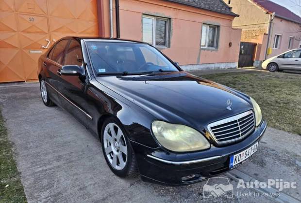 Mercedes S 320 CDI 2002, dizel limuzina, Beograd